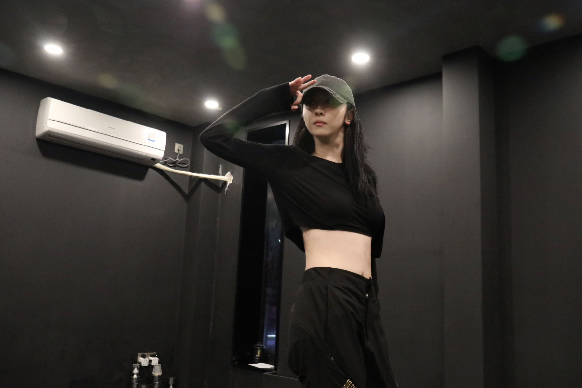 #赵小棠THE9演唱会彩排照#属于THE9的风还是吹来了，看到赵小棠的跳舞照片我