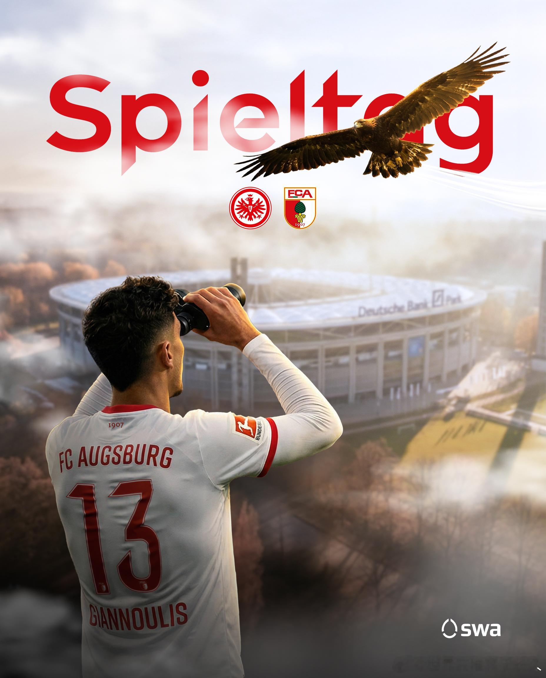 奥格斯堡能趁法兰克福低谷再取一胜吗？017 德甲 法兰克福vs奥格斯堡⚽️导航：