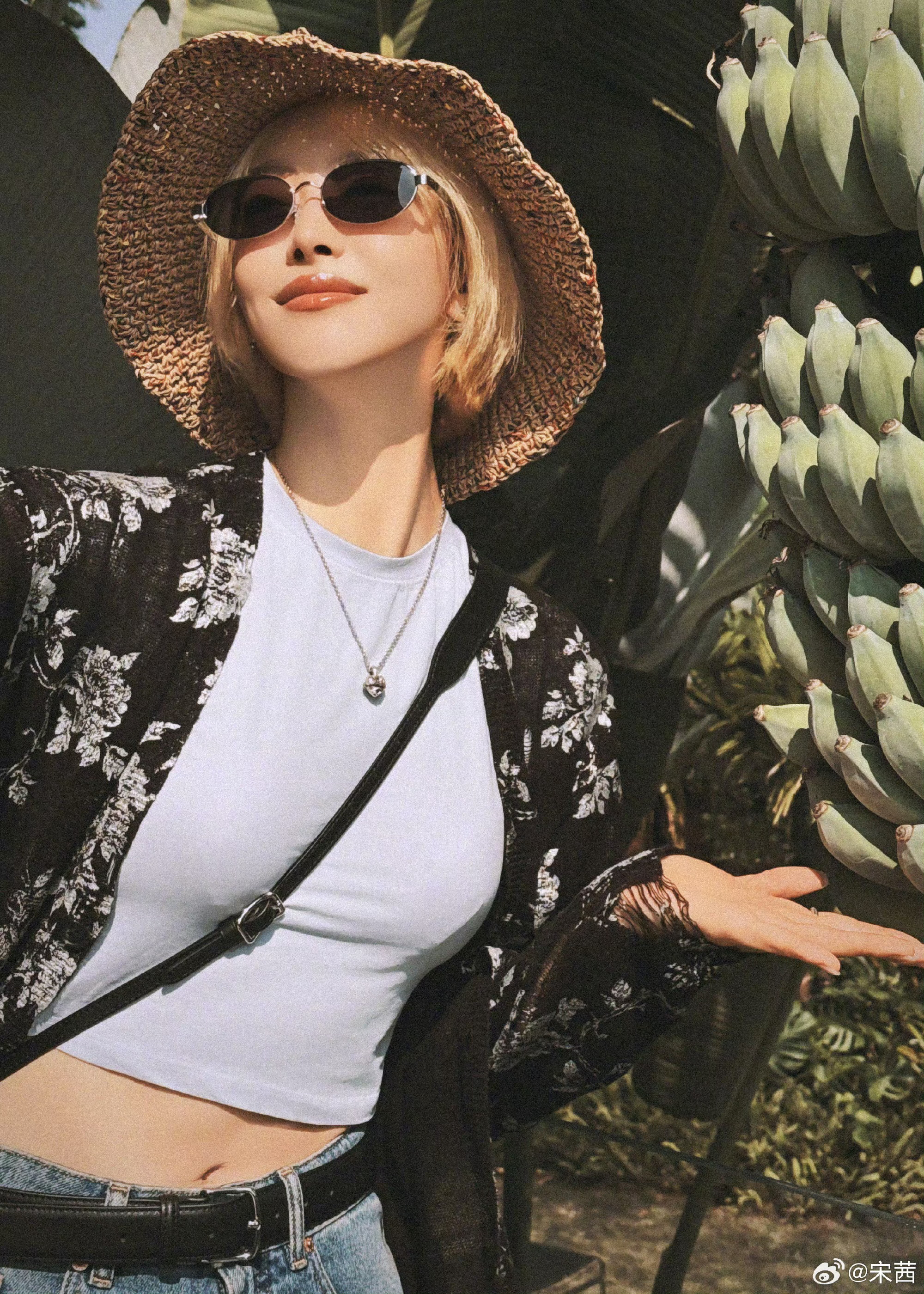 宋茜 妈妈这个黄毛不一样 别再说黄毛千篇一律，的金发直接打破固有印象！好有辨识度