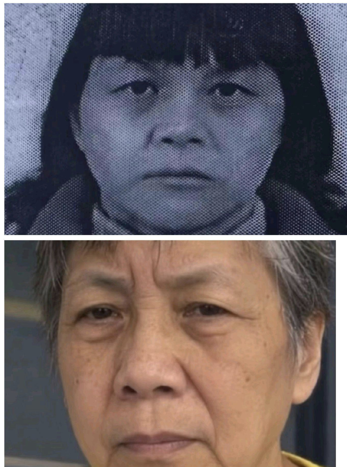 梅姨正脸这画像一点也不像啊，怪不得这么久都找不到...... ​​​