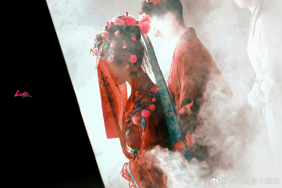 虞书欣古子成大婚路透有中式恐怖内味了真的很绝啊 