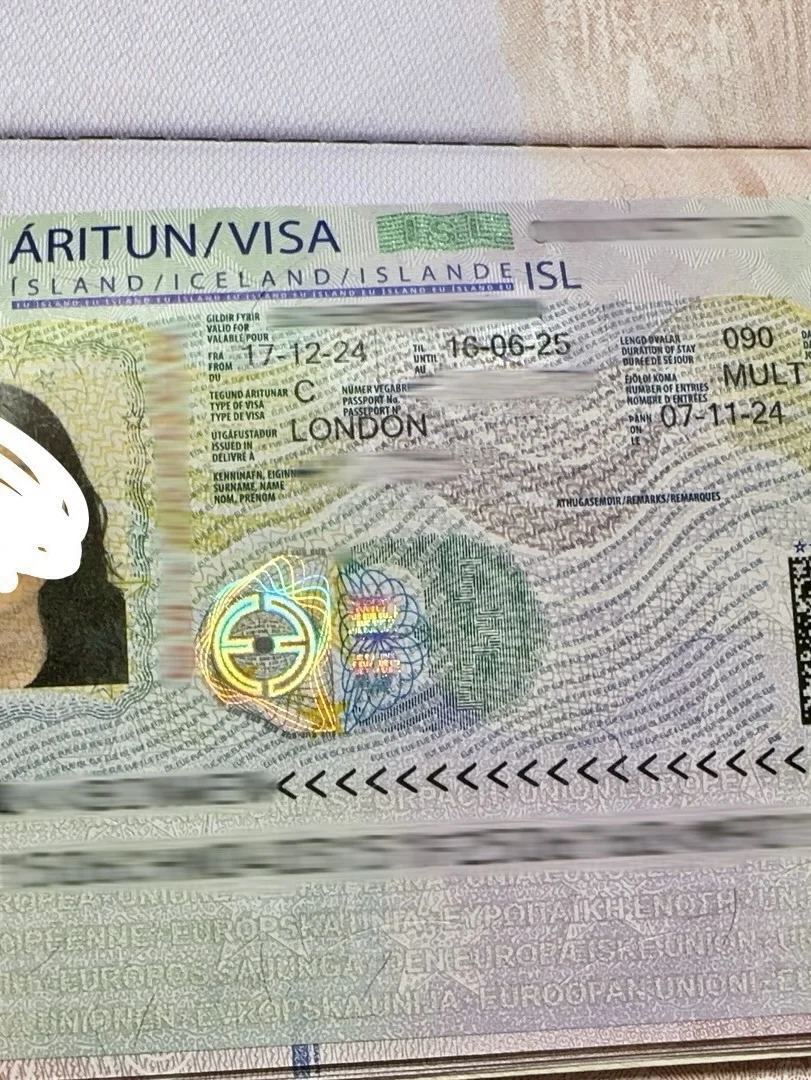 伦敦｜冰岛签证🇮🇸居然给了半年！接好运