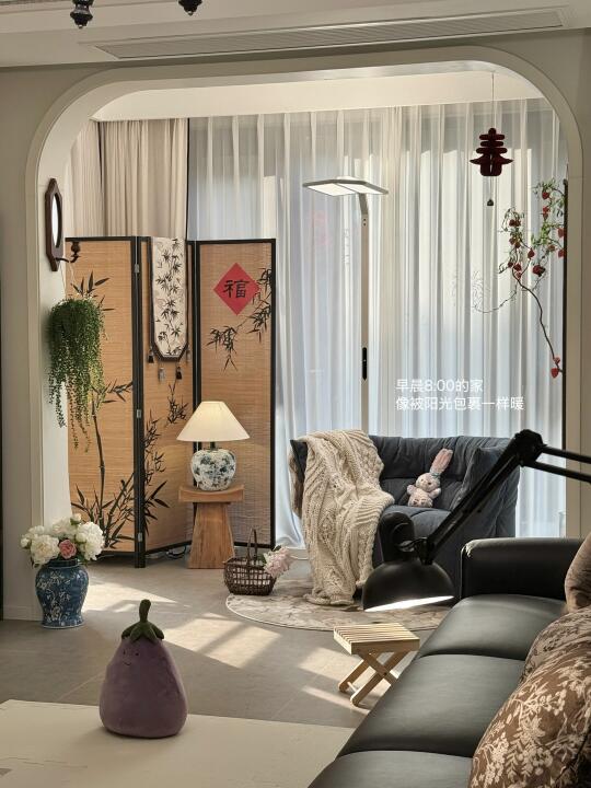 我家的光，会读四季的诗📖