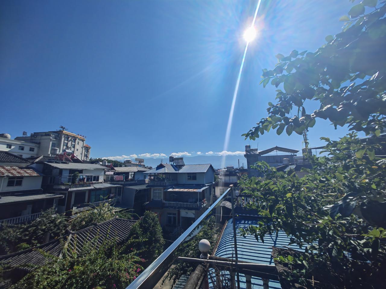 冬日生活打卡季家乡的蓝天白云