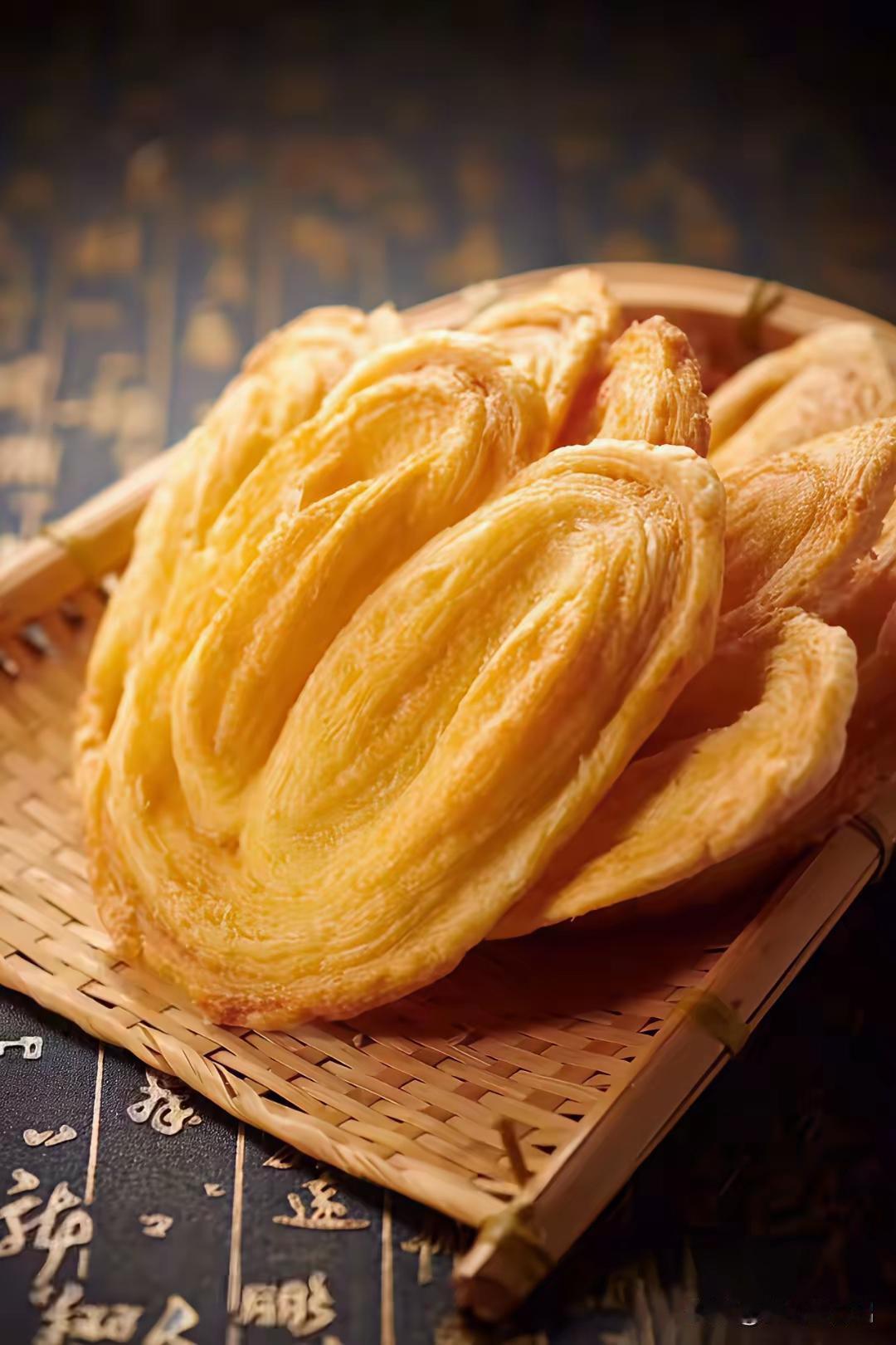 这就是英国首相 斯塔默 在上海城隍庙旁边花 48 元购买的“蝴蝶酥”的近图。
 