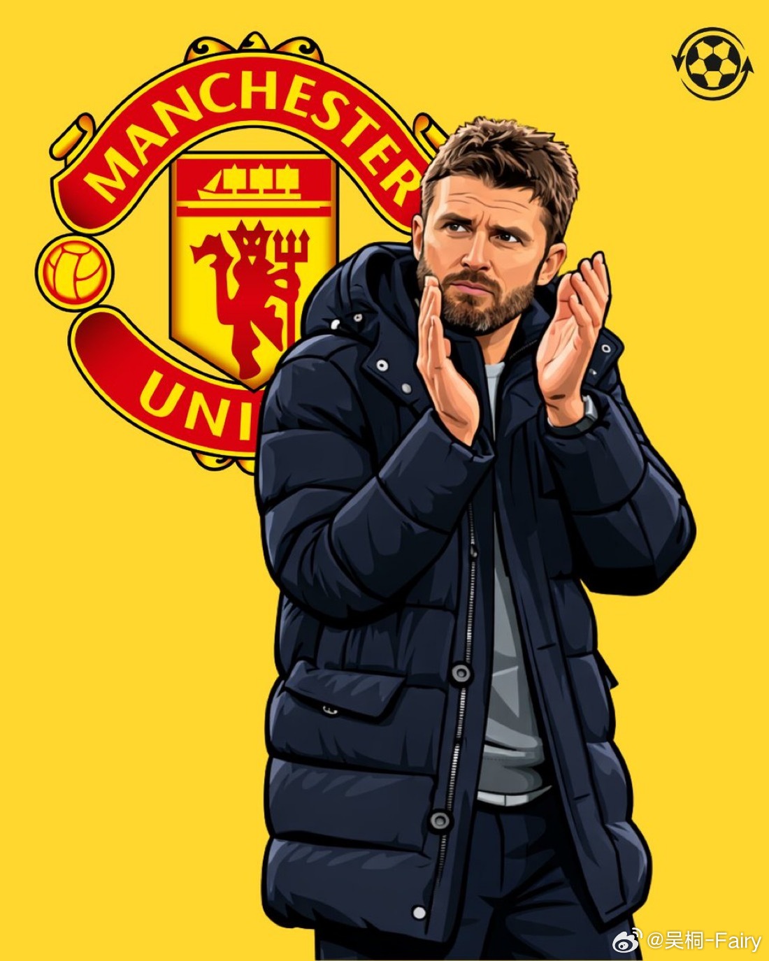 卡帅回归！卡里克出任曼联临时主帅桐话绿茵