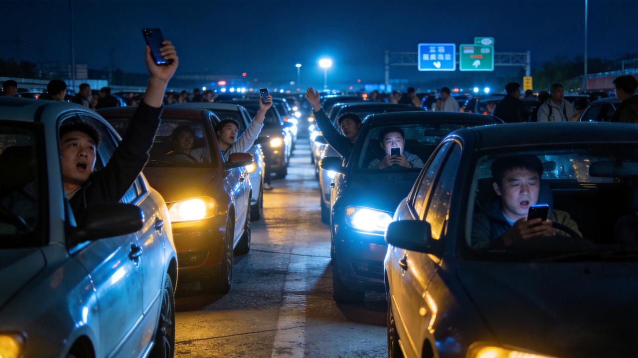 看似省钱的操作，实则得不偿失。节假日本身就是出行高峰，高速拥堵已成常态，而免费政