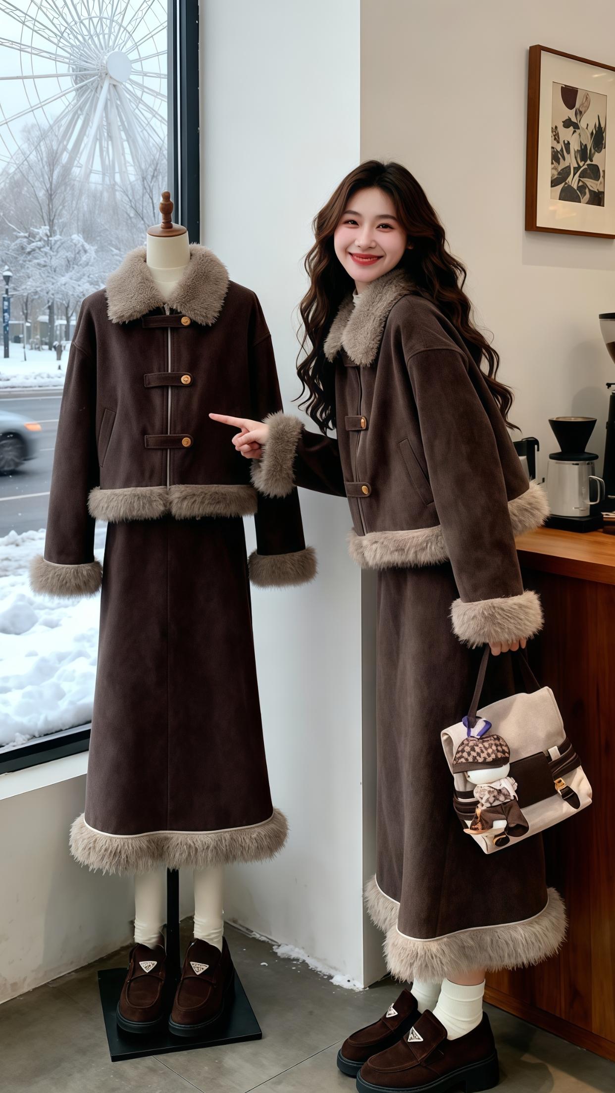 精致穿搭 优雅气质 减龄气质 复古穿搭 冬季穿搭