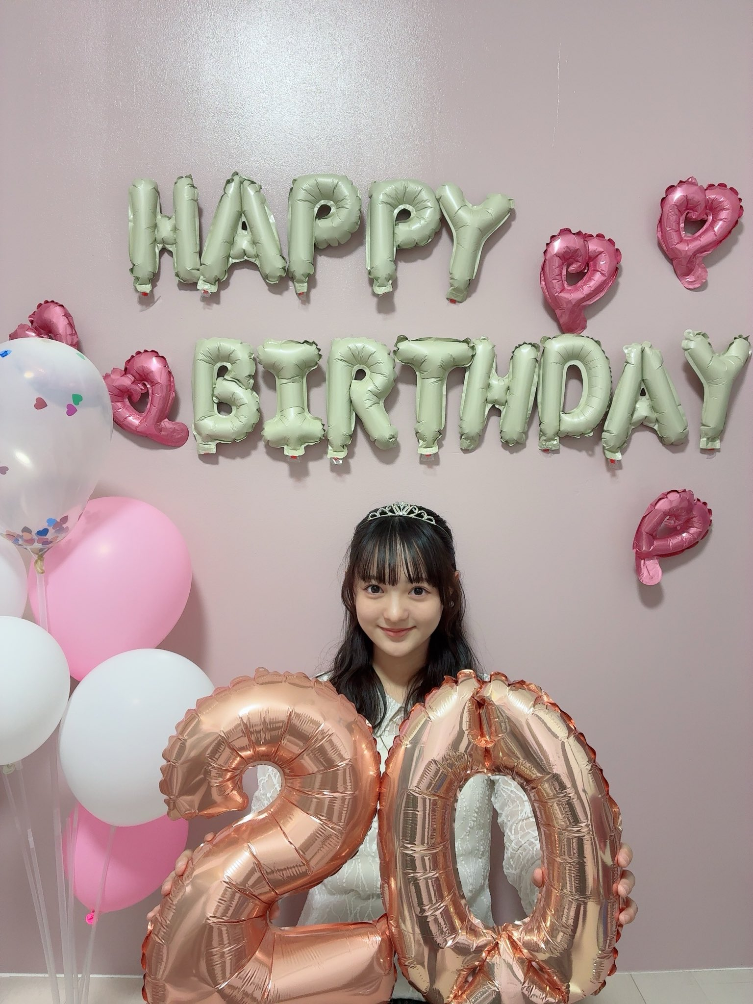 角心菜（現場でのお祝いケーキ💛撮影現場でのお祝いは初めてだったのでとっても嬉し