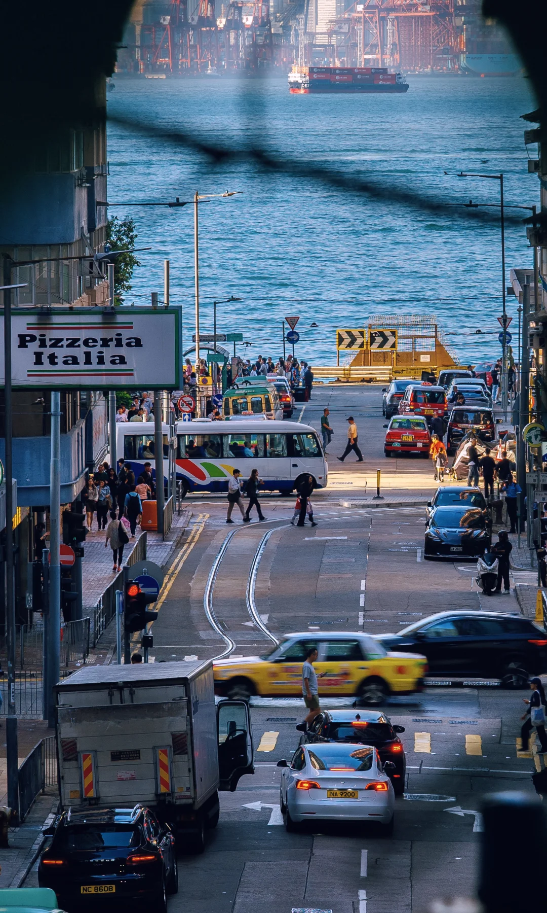 情人节的香港，连街景都好浪漫～