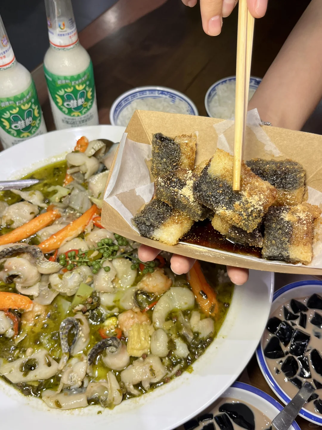 被震撼到了！漳州冒菜店已经next level.....