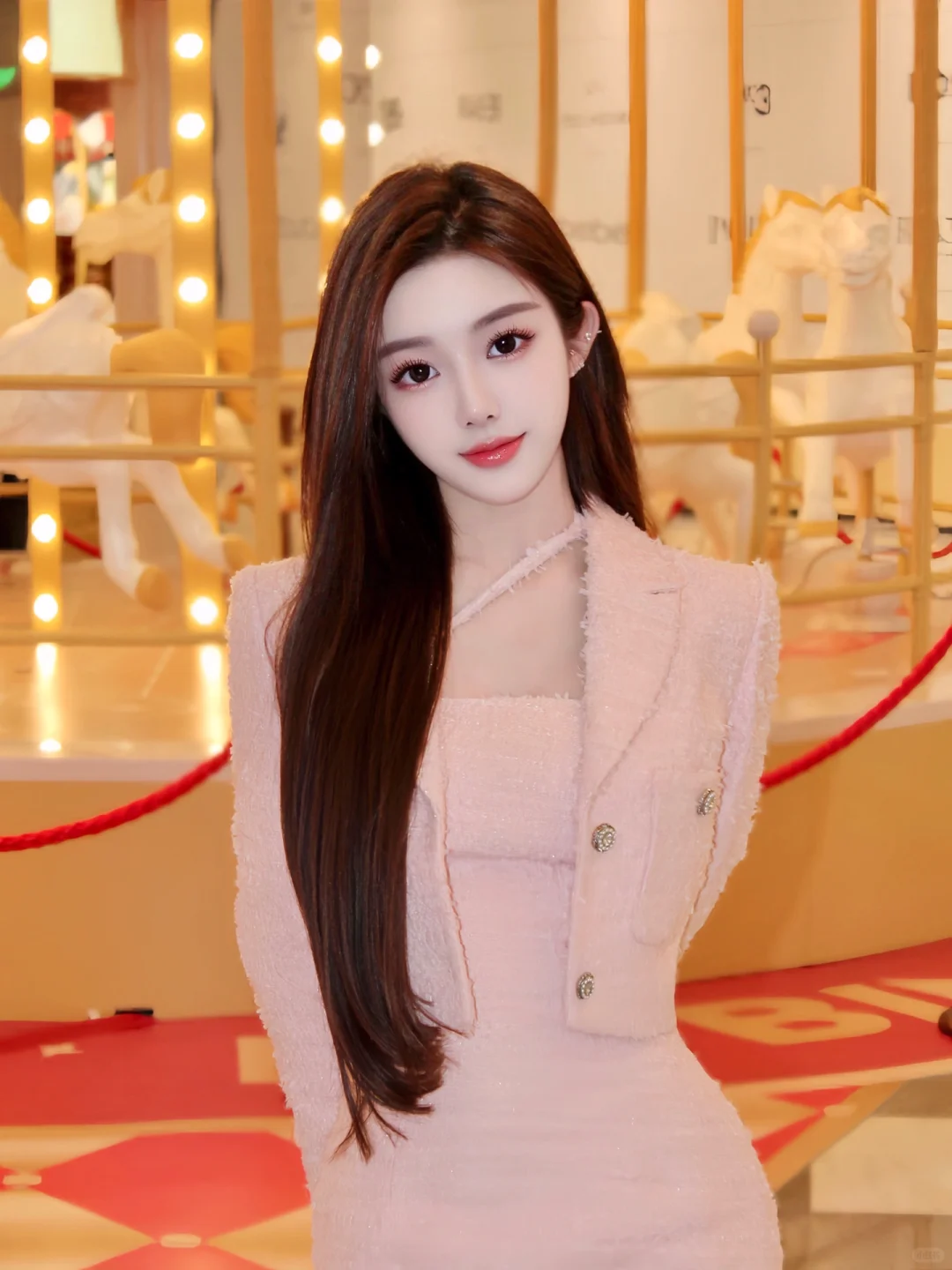 把自己养成粉色……
