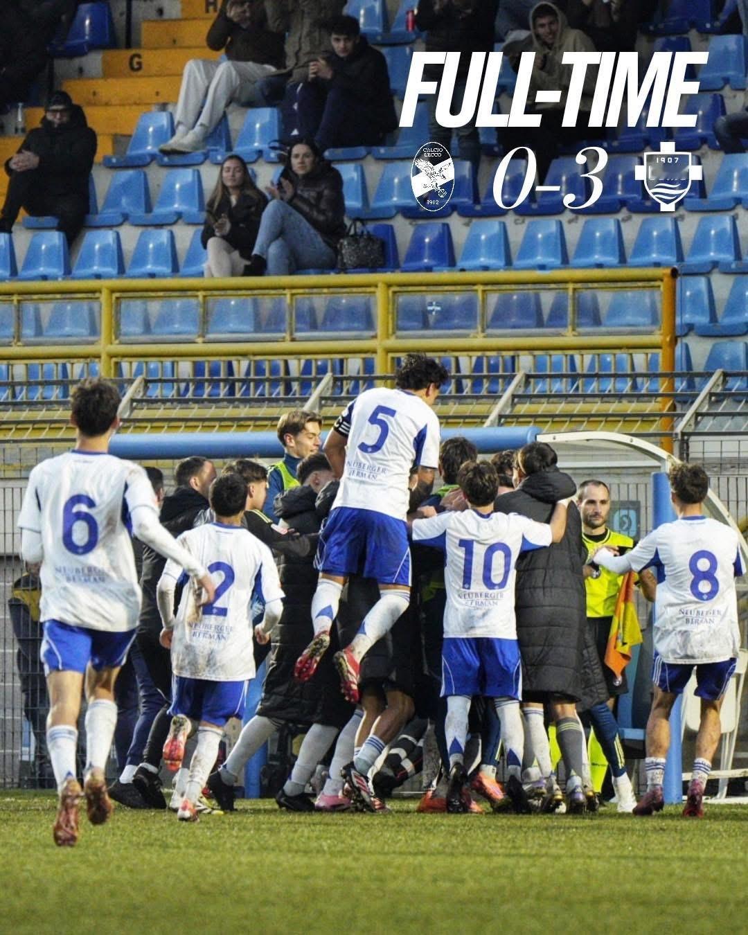 科莫連續12場意甲不敗，進佔第六位，並且成為整個聯賽並列輸波場數最少（只輸過一場