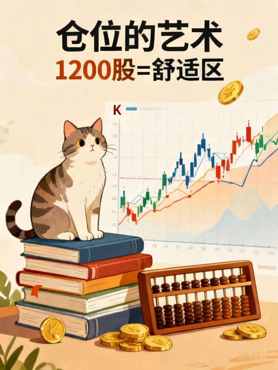 持仓满一年，52块建仓的200股，现在滚成了60块的1200股。账面数字好看，但