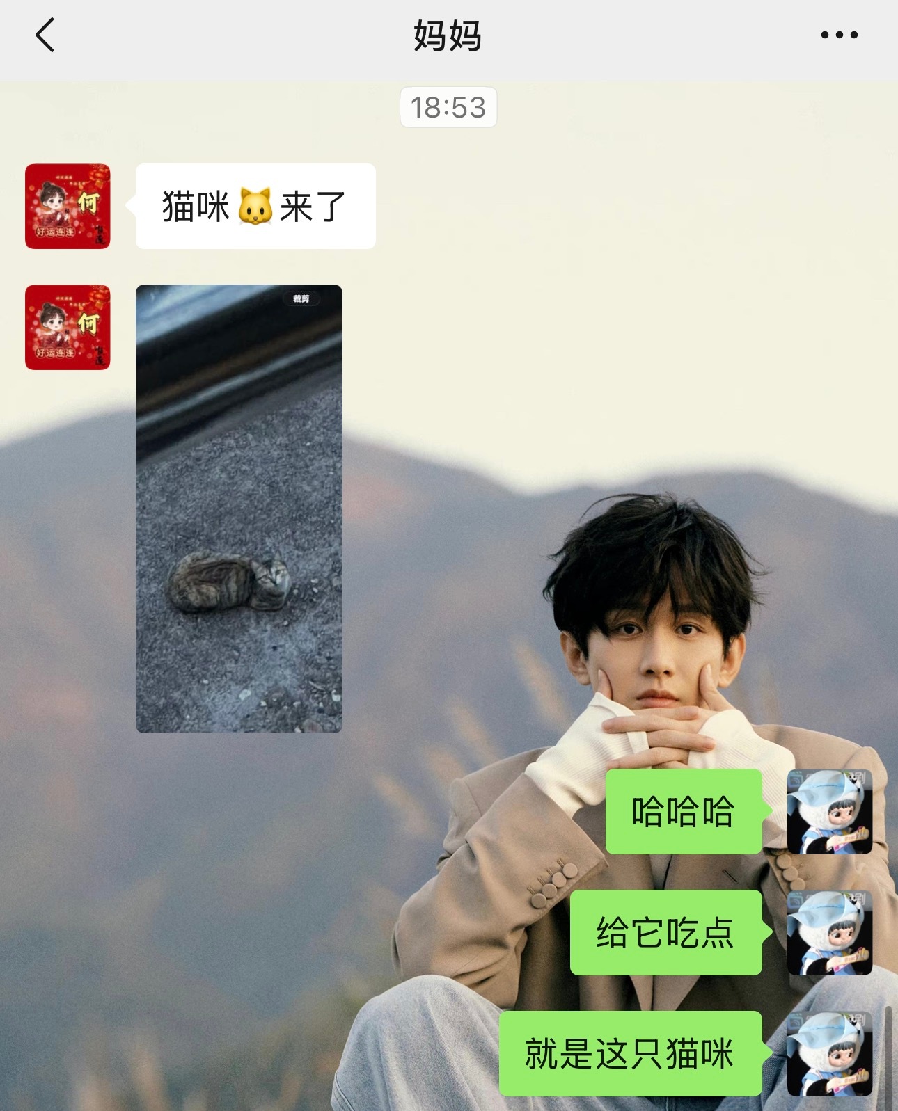 咪，你素不素也想我