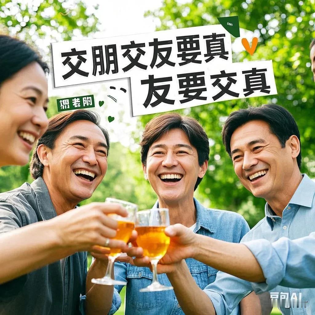 交朋交友要交真
