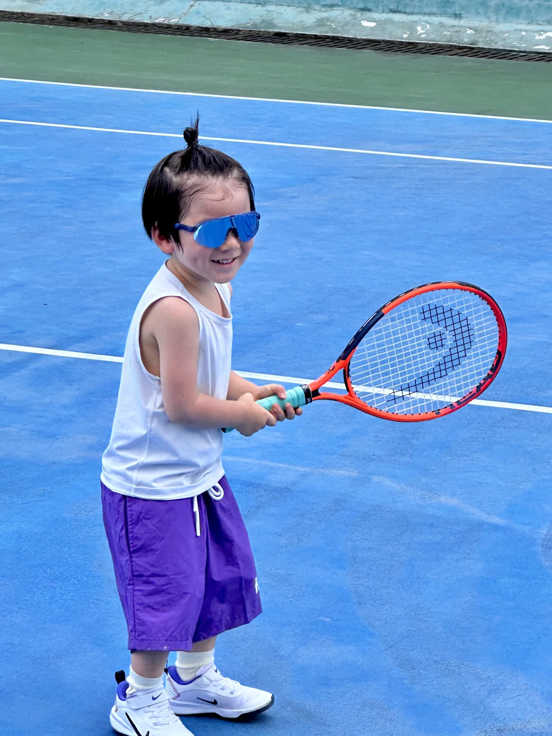 网球小子｜🎾弟弟打球服务超好的