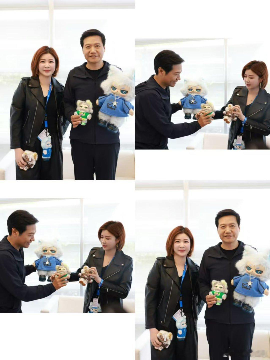 杜华晒与雷军合照杜华在ChinaGT现场秒变真爱粉，和雷军的互动好真实 