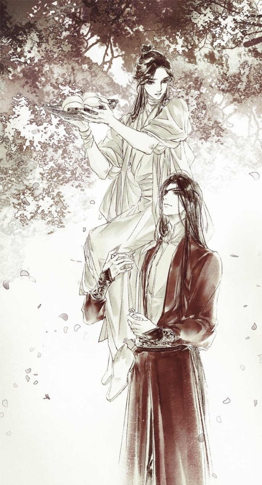 天官赐福动画[超话]扛起就走，好宠∽[哈哈]Cr：STARember ​​​