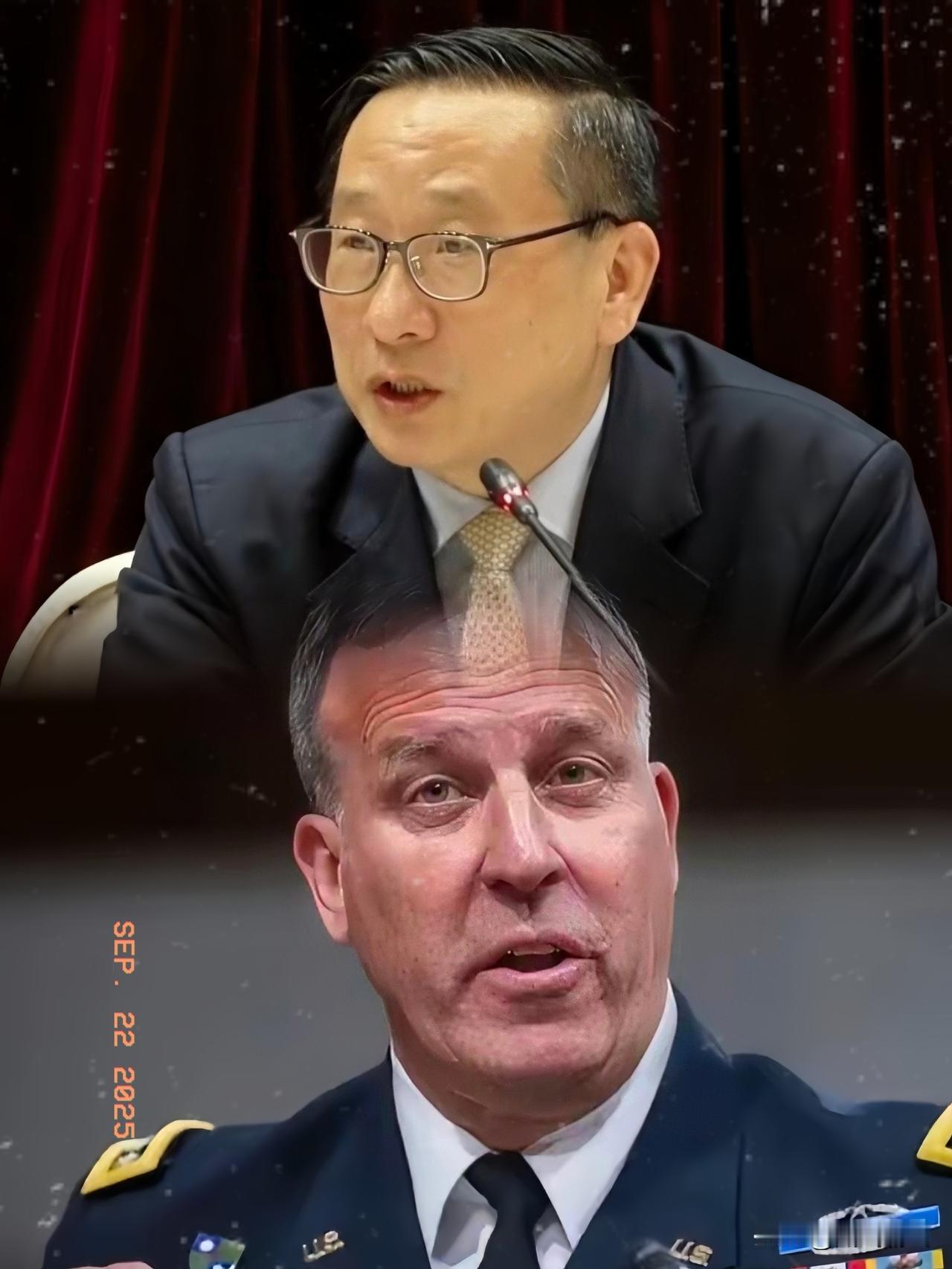 美军司令，又出来警告我们，说不要用武力统一台海，结果高志凯博士一句话就把他怼了回