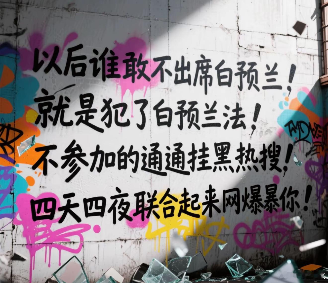 女艺人白玉兰陪跑的高情商发言怕被扒出来是哪家吗？话题主持人都没了？这是多恨刘亦菲