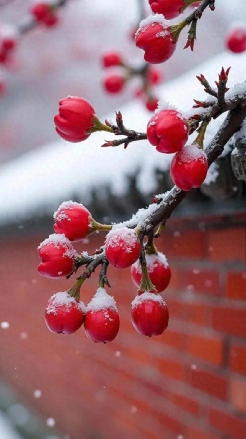 《初冬咏》
霜寒催叶落，
草木绿色脱。
风吹树影瘦，
云飞冷气多。
围火喜取暖，
