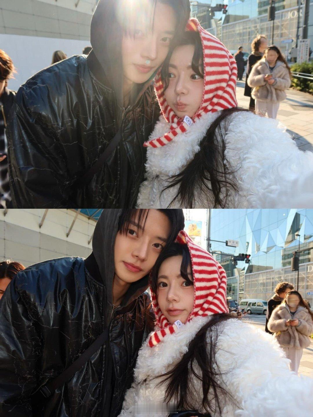 这对情侣到底还有多少神图智妍的配乐是好想告诉你💗韩国人评论说是小红帽和大灰狼智