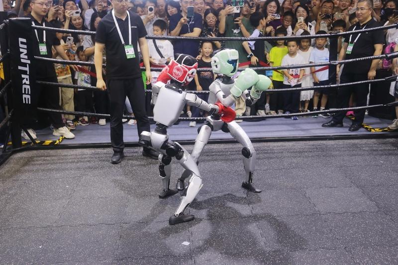 这一举动也展示了科技的飞速发展。在春晚这个全球华人共同关注的舞台上，机器人武术表