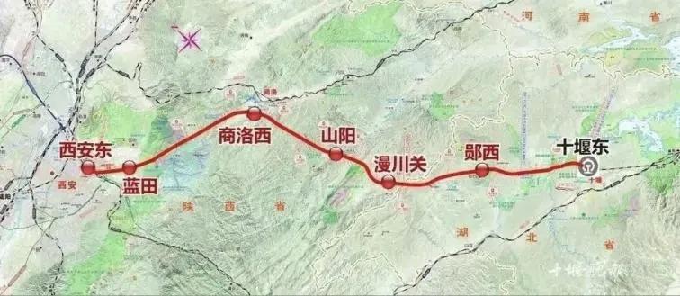 10月13日凌晨，西十高铁湖北段接入汉十铁路十堰东站的通信信号系统改造施工启动，