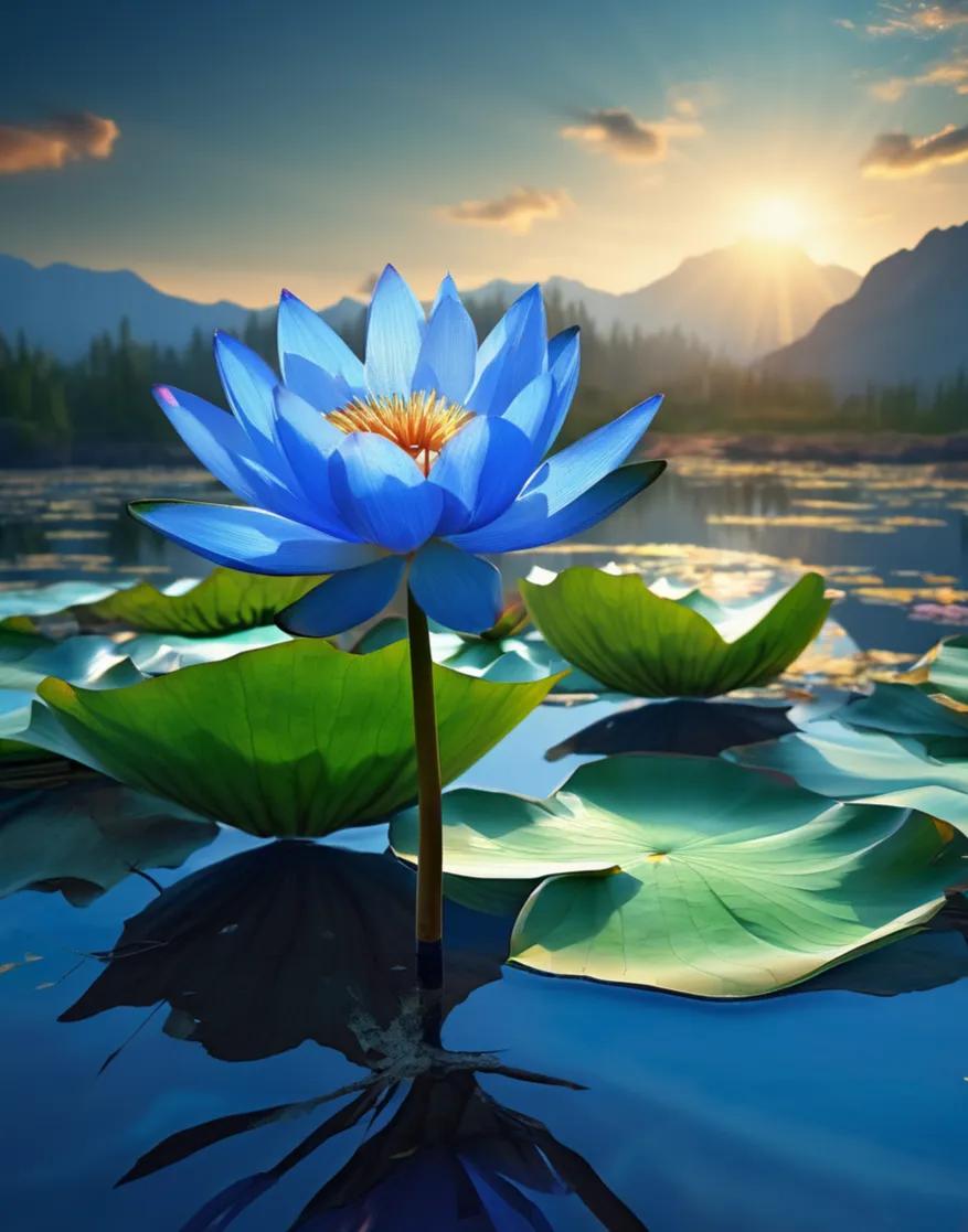 特别喜欢许巍的歌曲——《蓝莲花》，是穿越幽暗岁月的自由图腾。

当那句“没有什么