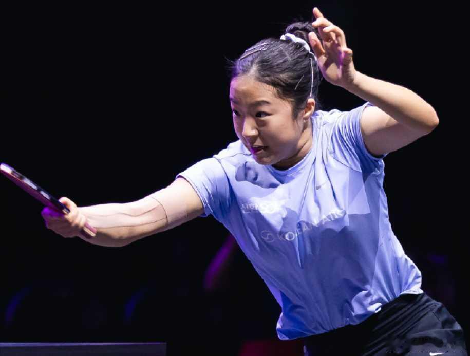 孙颖莎回应3比2申裕斌苦战五局！孙颖莎3-2力克申裕斌，交手9连胜晋级八强北京时