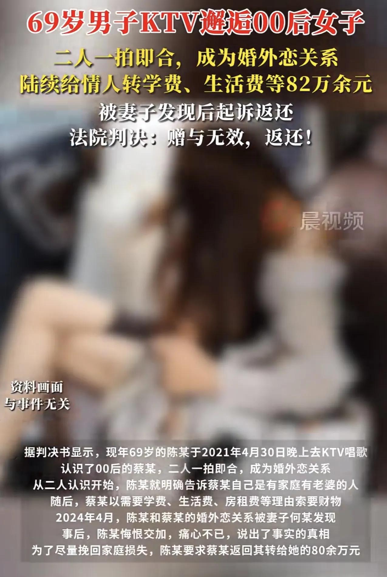 ---

69岁大爷与00后女友的80万情债，法院判决结果全网叫好！一场跨越年龄