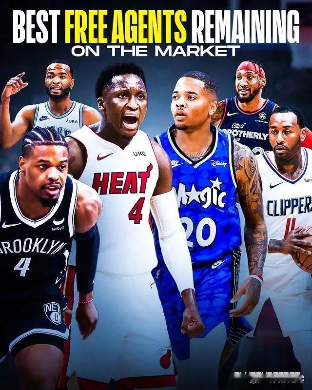 以下 NBA 球员仍在自由球员市场上待签约：

🔸 TJ 沃伦
🔸小丹尼斯·