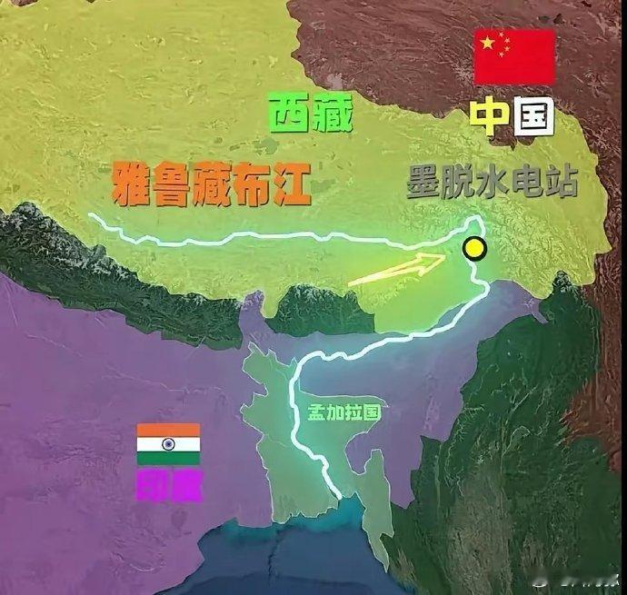 很多人不懂雅鲁藏布江水电站工程主要采取截弯取直、隧洞引水的开发模式是什么样？就是