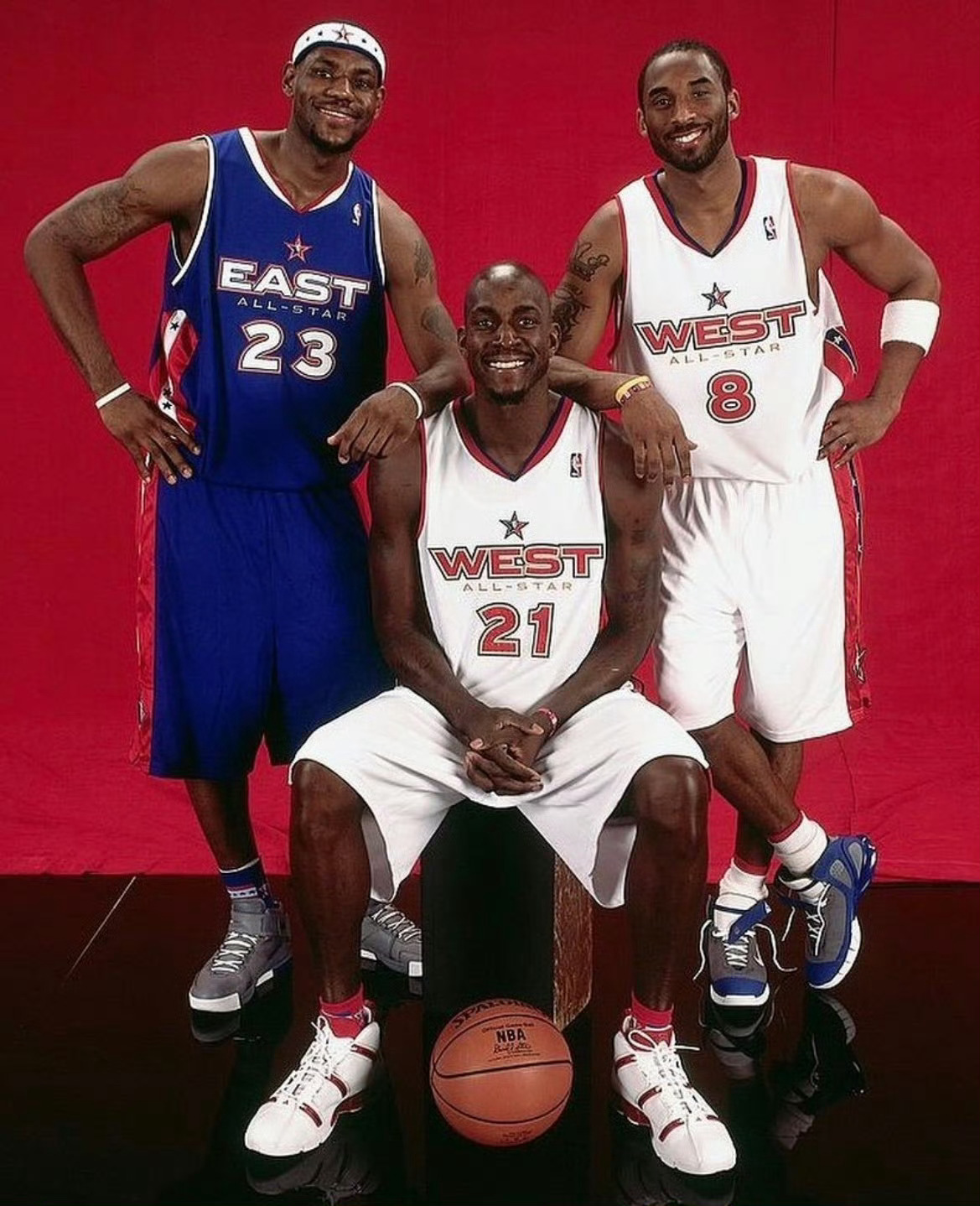骑士詹姆斯nba 全明星老照片[照相机] ​​​