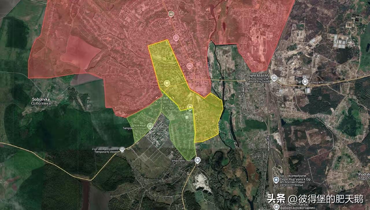 红军城的10万乌军被俄军刚刚被俄军搞掉
库皮扬斯克城中的3万多乌军又消失不见（当
