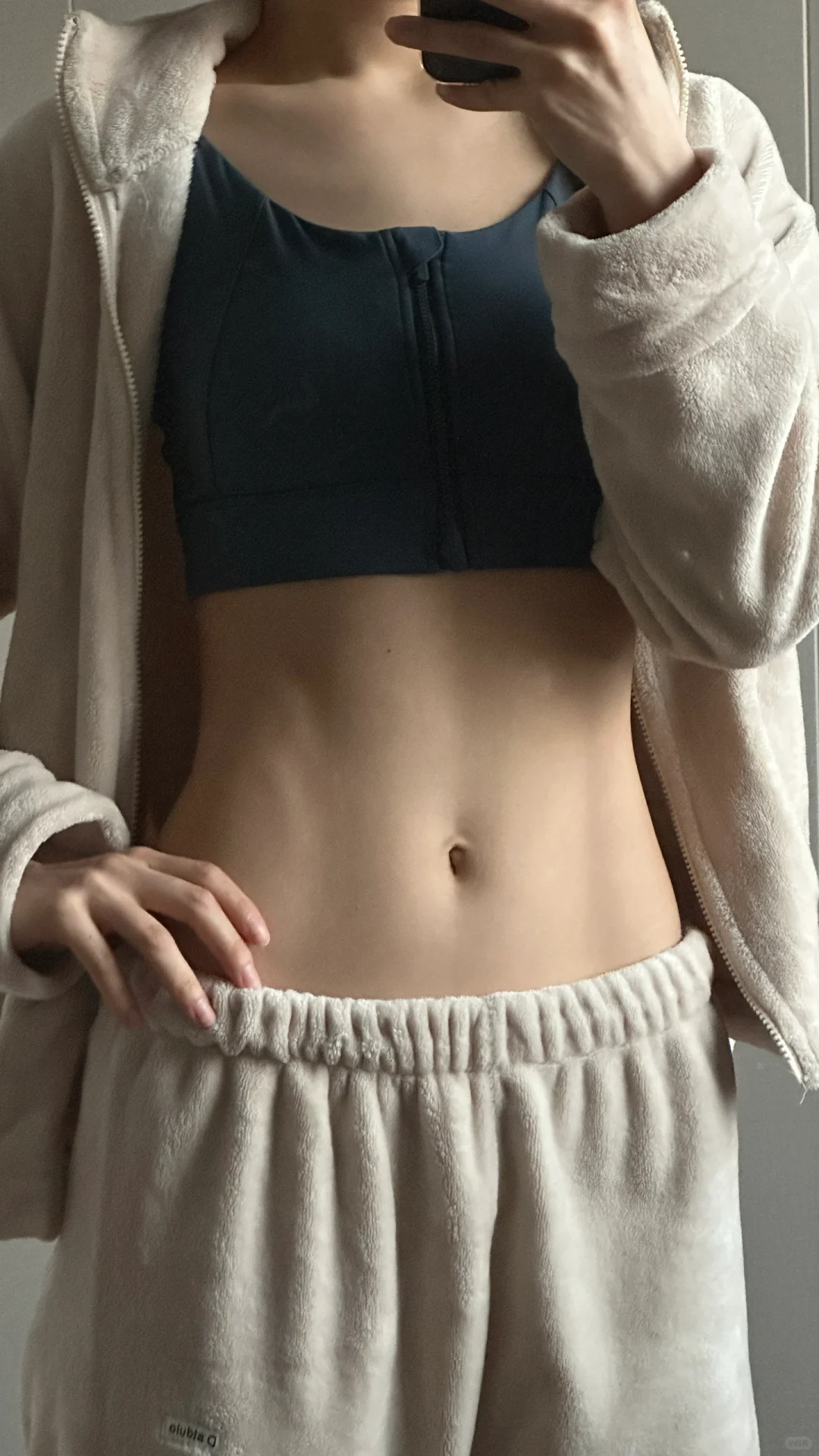 我有肌肉线条啦
