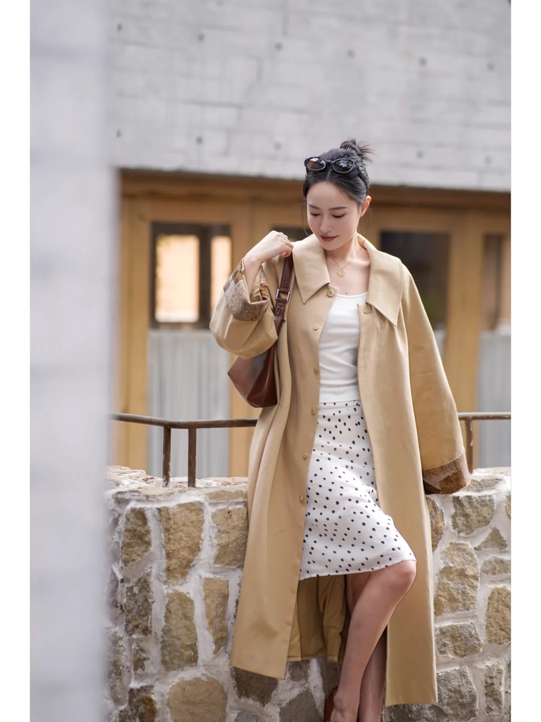 风衣给的氛围感〰️