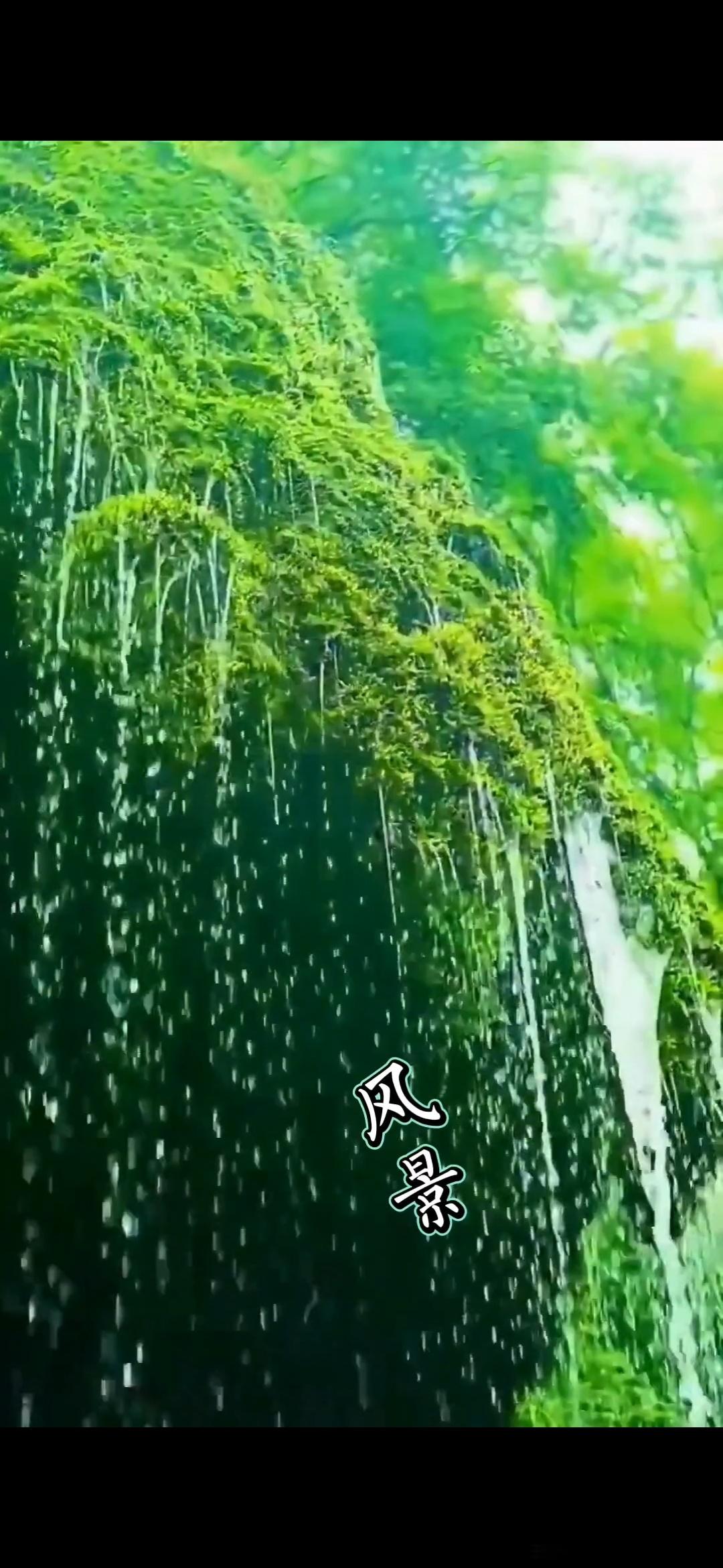 #情感# 七绝·云淡雨过山行云冥晦，风定泉声落涧花。欲寄相思无便使，碧天寥廓雁为