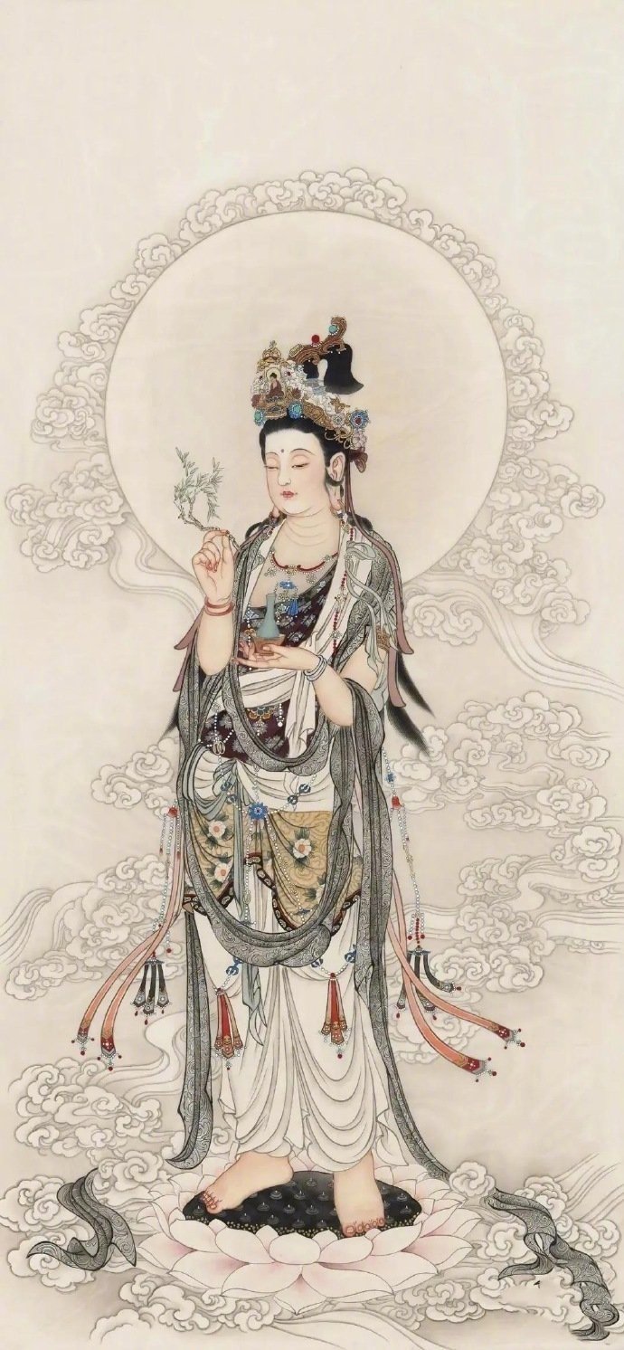 礼赞菩萨平平安安，健康快乐 ​​​