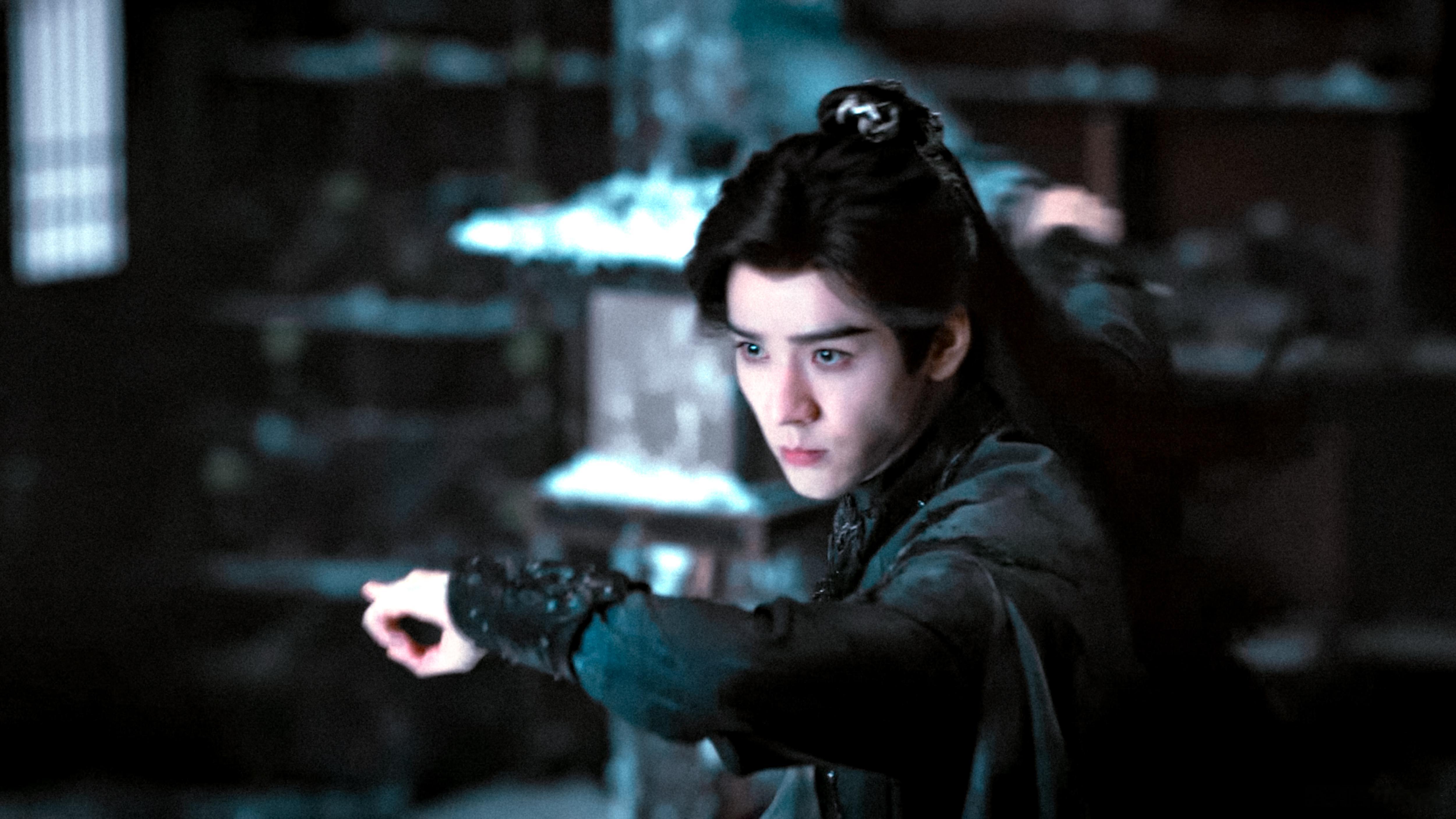 苏暮雨在天启城：电视剧暗河传 ​​​