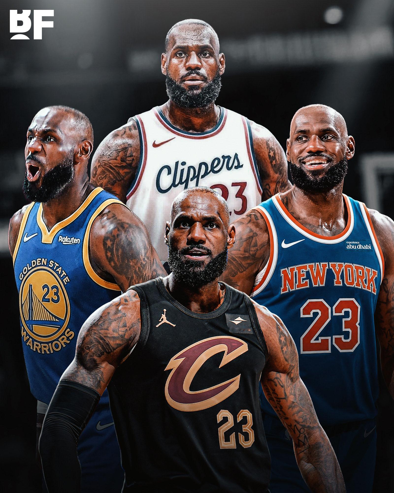 41岁詹姆斯依旧吃香NBA Shams在播客节目中谈到了詹姆斯，说自从赛季结束以