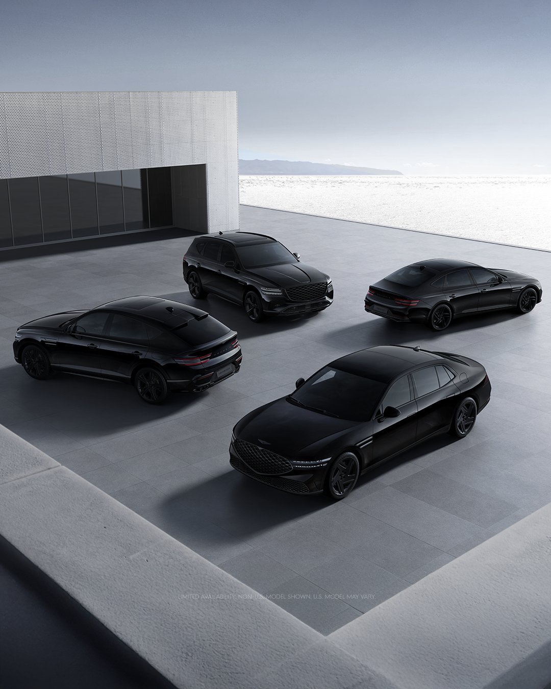 四款打破常规的车型G90/G80/GV80/GV70 Genesis Black