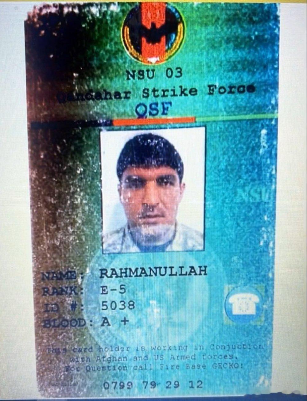 突发新闻：据中央情报局局长拉特克利夫透露，枪击国民警卫队士兵的阿富汗恐怖分子拉赫