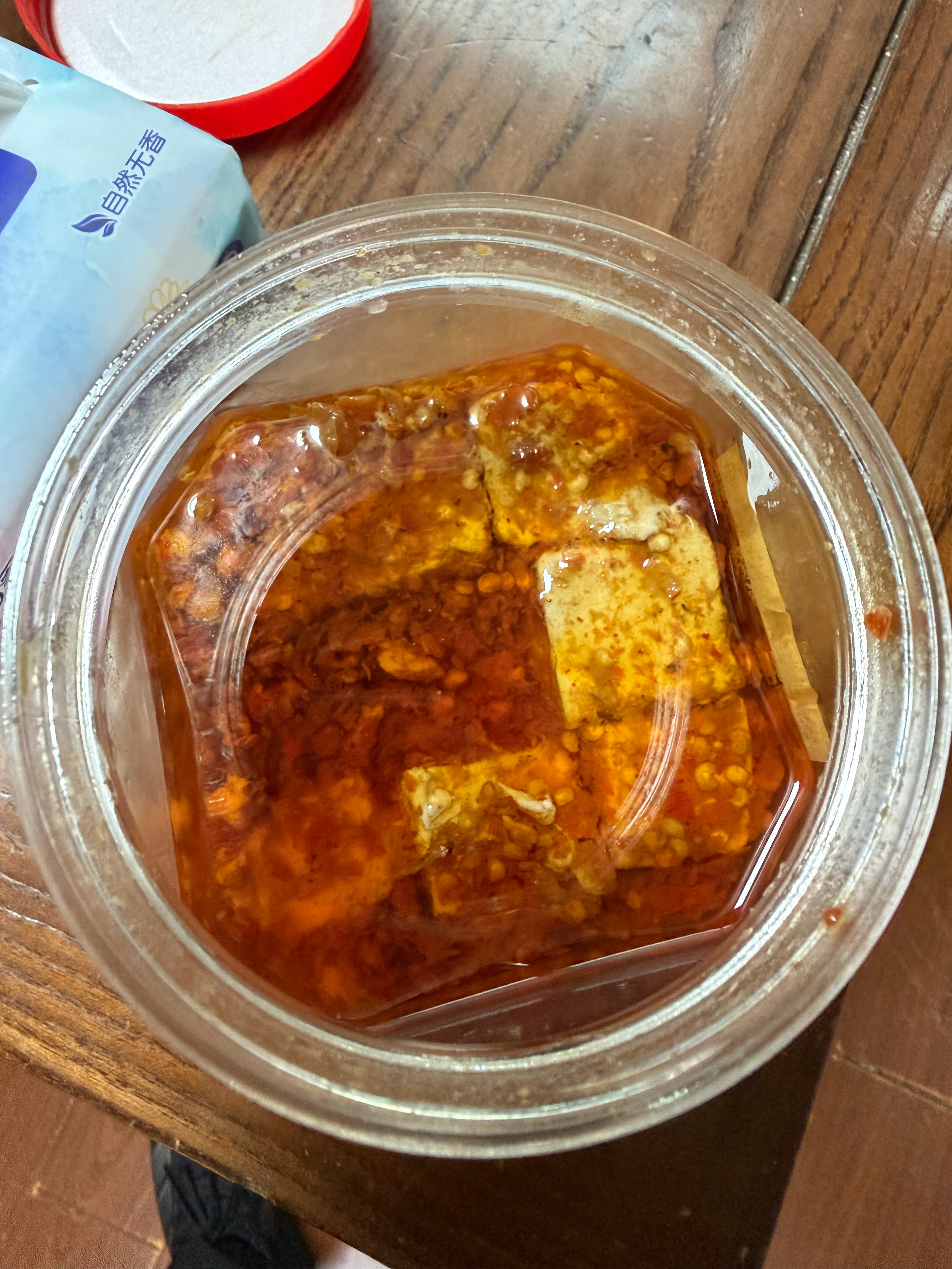 超级辣的霉豆腐，你敢吃吗