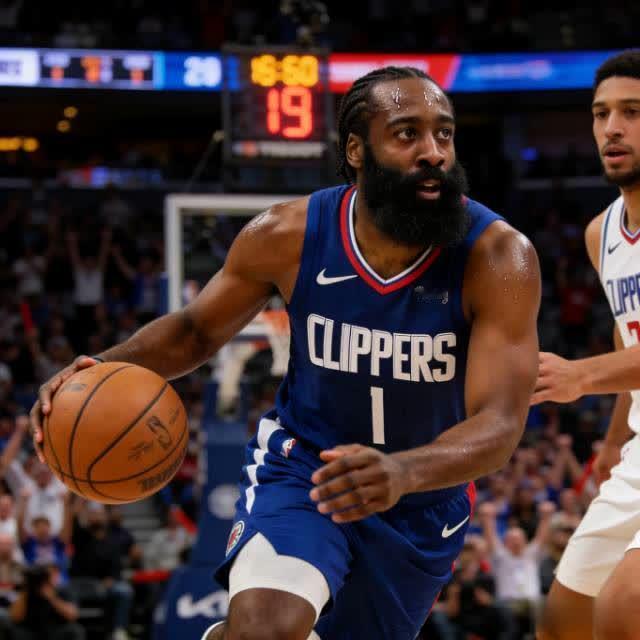 哈登36分硬扛！快船6连胜，绝境看登哥太稳了
 
小卡缺阵，快船客场110-10