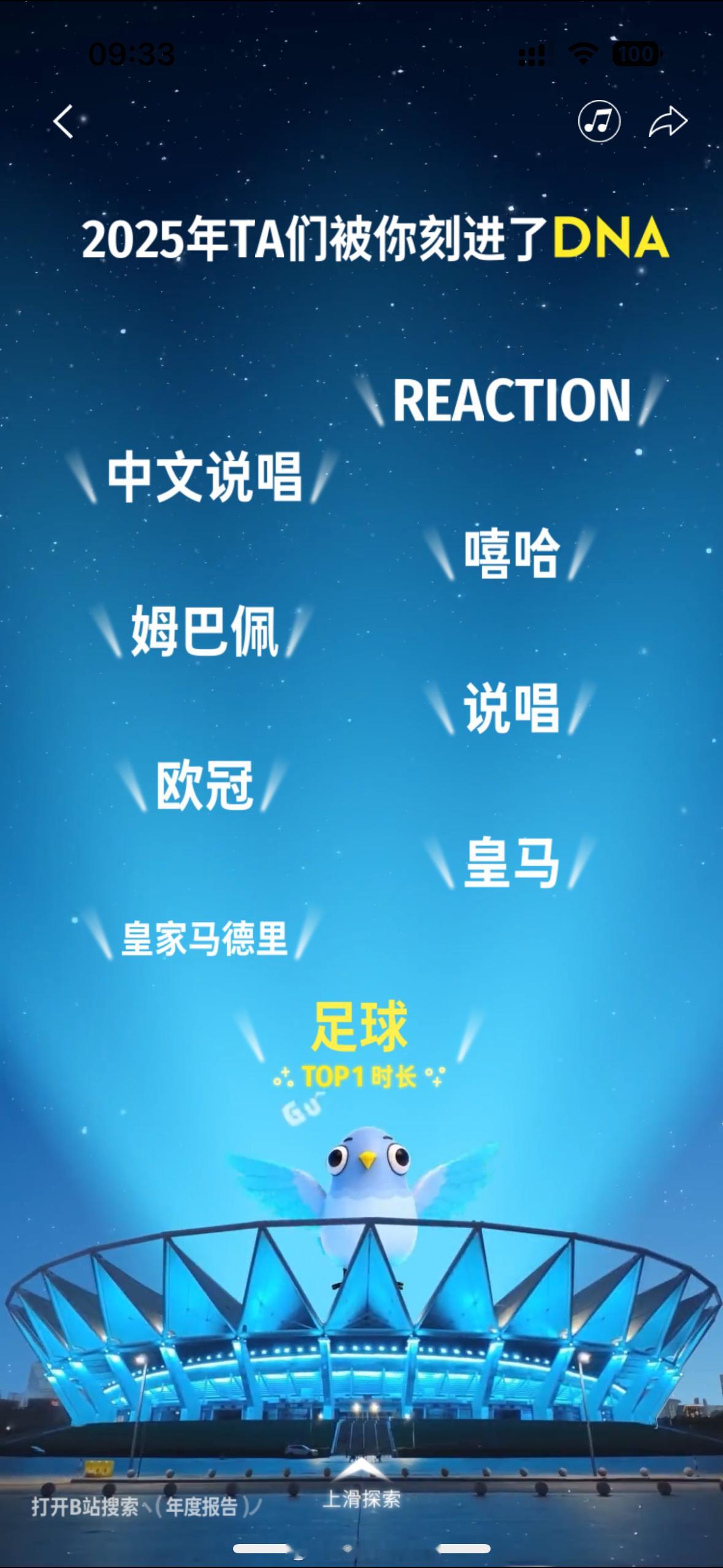 阿B的年度报告出来了一年又要过完啦