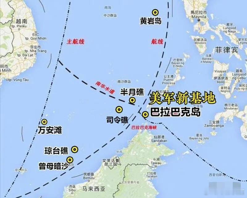 #菲媒称中国万吨大驱驶过菲沿岸#055型大型驱逐舰105大连舰横穿巴拉巴克海峡（