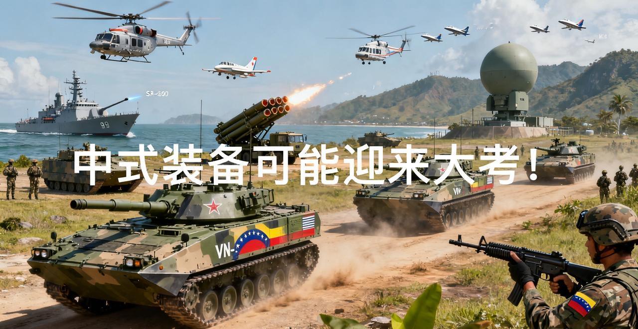 中式装备可能迎来大考！11月29日特朗普称委内瑞拉上空及周边空域“被视为全面关闭