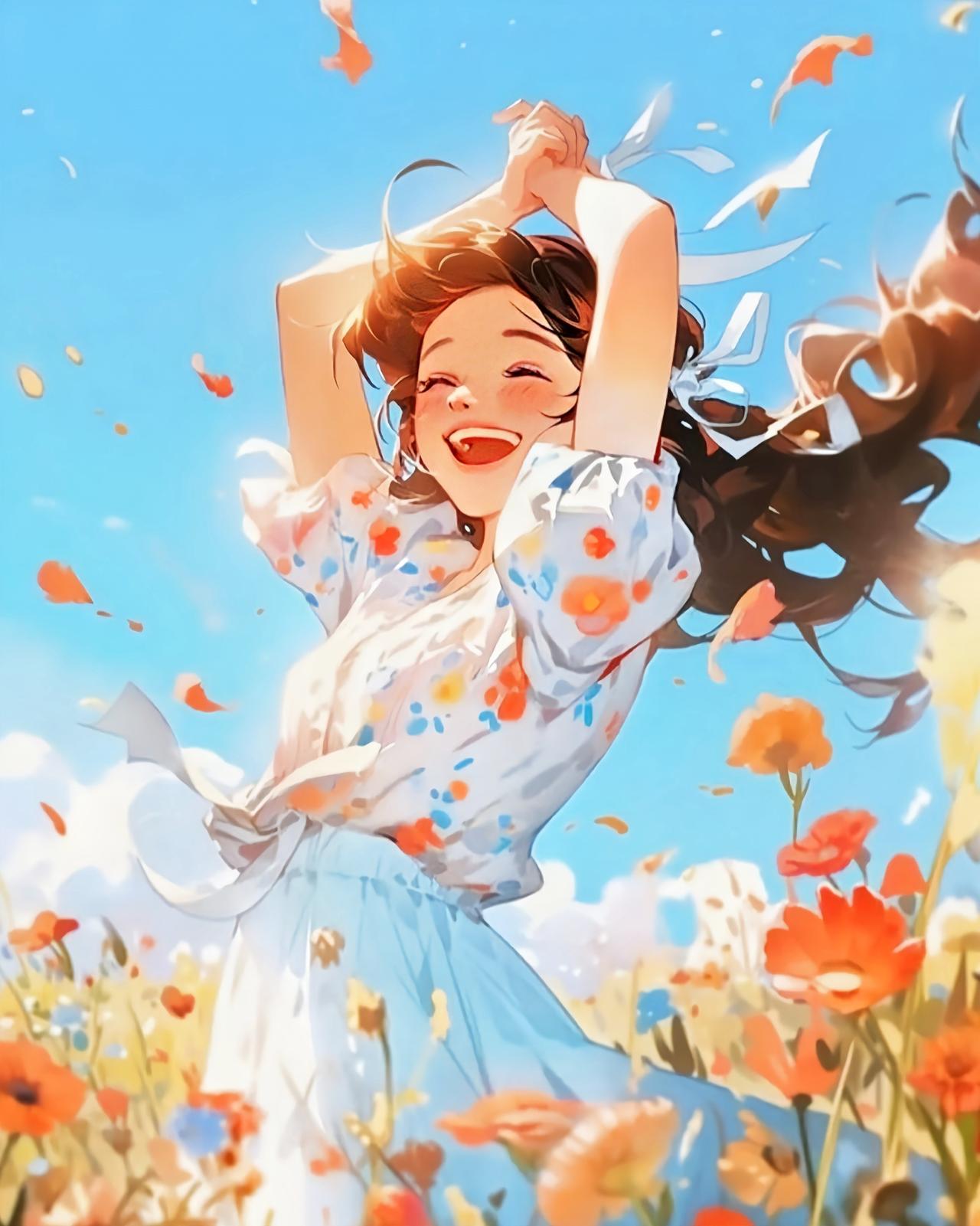 做人实不易，
心小，
事事皆大事。
心大，
万事皆小事。

生活里，
一点小事，